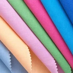Beautiful Colors Dyed Cotton Fabrics Plain Fabric Collection