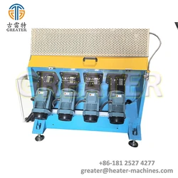 8 station heater shrinking machine roller reducing machinery