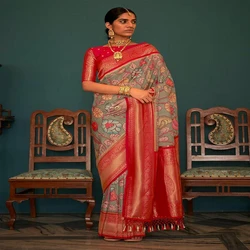 Tussar Silk Saree