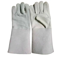 Leather Chrome Gloves