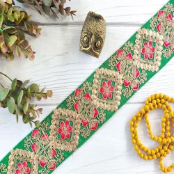 Small Border Embroidered Fabric