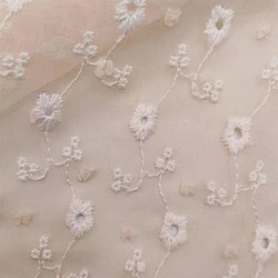 Polyester Embroidered Fabric