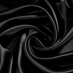 Black Satin Fabric