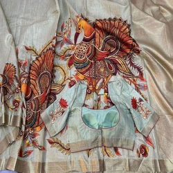 Kalamkari Patchwork Sarees