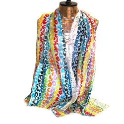 Border Cotton Scarves