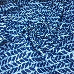 Cotton Batik Printed Fabric