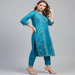 Straight Silk Kurtis