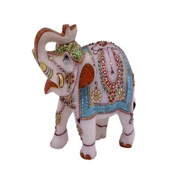 Elephant Marble Statue