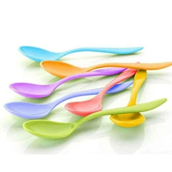 Multicolor Plastic Spoon 