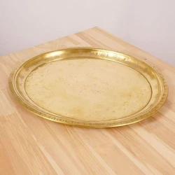 Brass Oval Plate