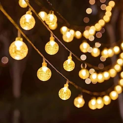 White Ball String Light