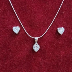 Silver Pendant Set
