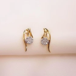 Diamond Gold Earrings