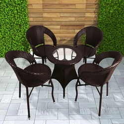 Garden Table Chair Set