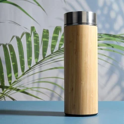 Bamboo Steel Bottle