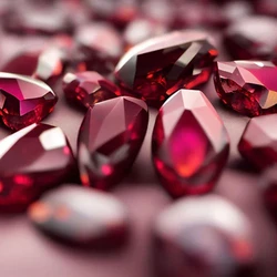 Red Precious Stone