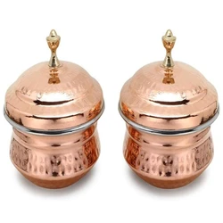 Steel Copper Serveware
