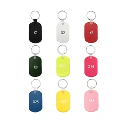 Plastic Printed Keychain
