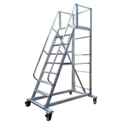Movable Platform Ladder