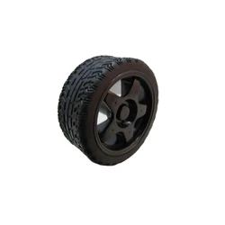 Black Car Tyre