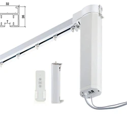 Remote Curtain Track