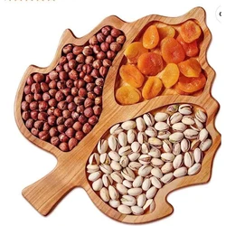 Decorative Leaf Design Wooden Serving Platter Shop Online