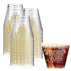 fancy plastic cups, combine style, Transparent
