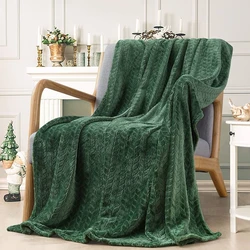 Fleece Throw Blankets Double-layer stitch structure