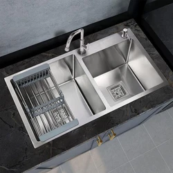 Dual Kitchen Sinks