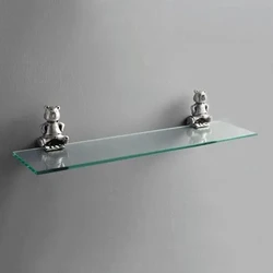 Glass Shelf Bear