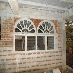 Cement window frame