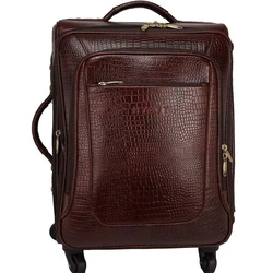 Leather Trolley Bag