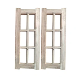 Teakwood Wpc Window Frame