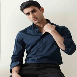 Trendy Cotton Mens Plain Casual Shirts Best Quality