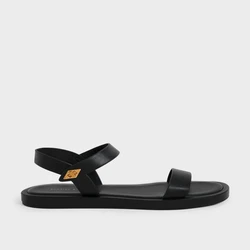 Black Strap Sandal