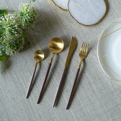 Cutlery Gold Set