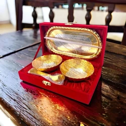 Gold Silver Plated Bowl