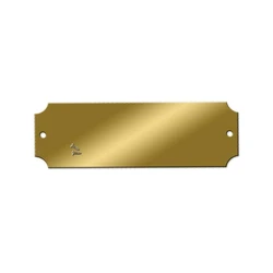 Brass Name Plate