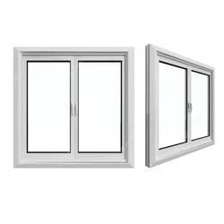Glass UPVC Window