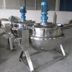 Jacketed Steel Steam Kettle 