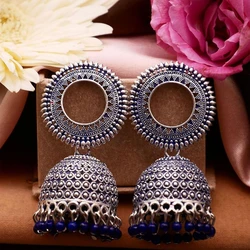 Fancy Indian Silver Jhumka