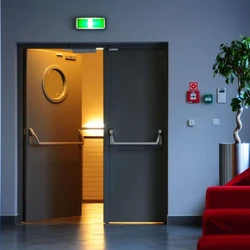 Double Fireproof Door 