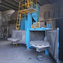 Swing Table Blasting Machine