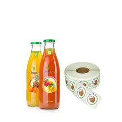 Fruit Juice Bottles Labels
