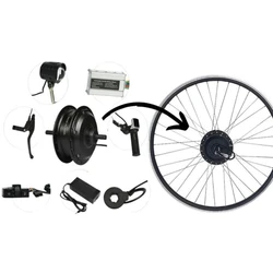 E Bike Cycle Kit, Black colour, Customizable, speed