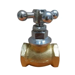 Brass Flush Cock Light