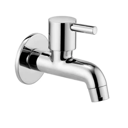 Modern Brass Bib Cock