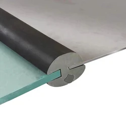 Glass Bead Extrusion Rubber, Hard rubber material