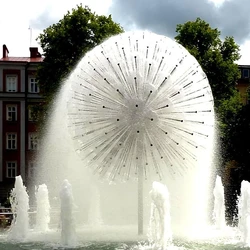 Ball Dandelion Fountain