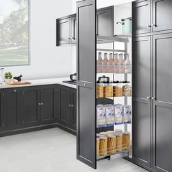 Tall Kitchen Trolley, Designer in the l shape